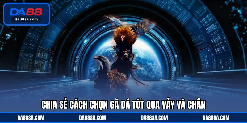 Chia sẻ cách chọn gà đá tốt qua vảy và chân